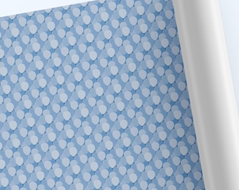 Balloon Party Wrapping Paper - Blue