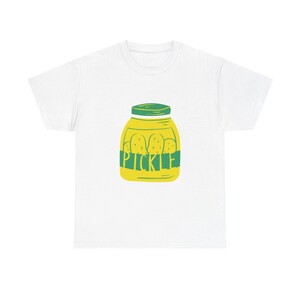 Pickle Lover Unisex Tee - Fun Graphic T-Shirt, Gift for Foodies, Casual Wear, Summer Style, Unique Pickle Design
