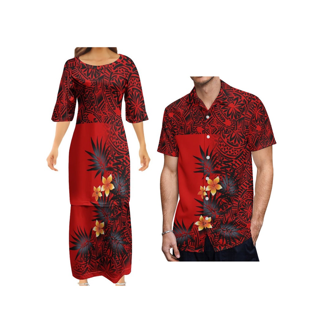 2024 New Fashion Samoan Tribal Clothing Brand Design Hot Selling ...