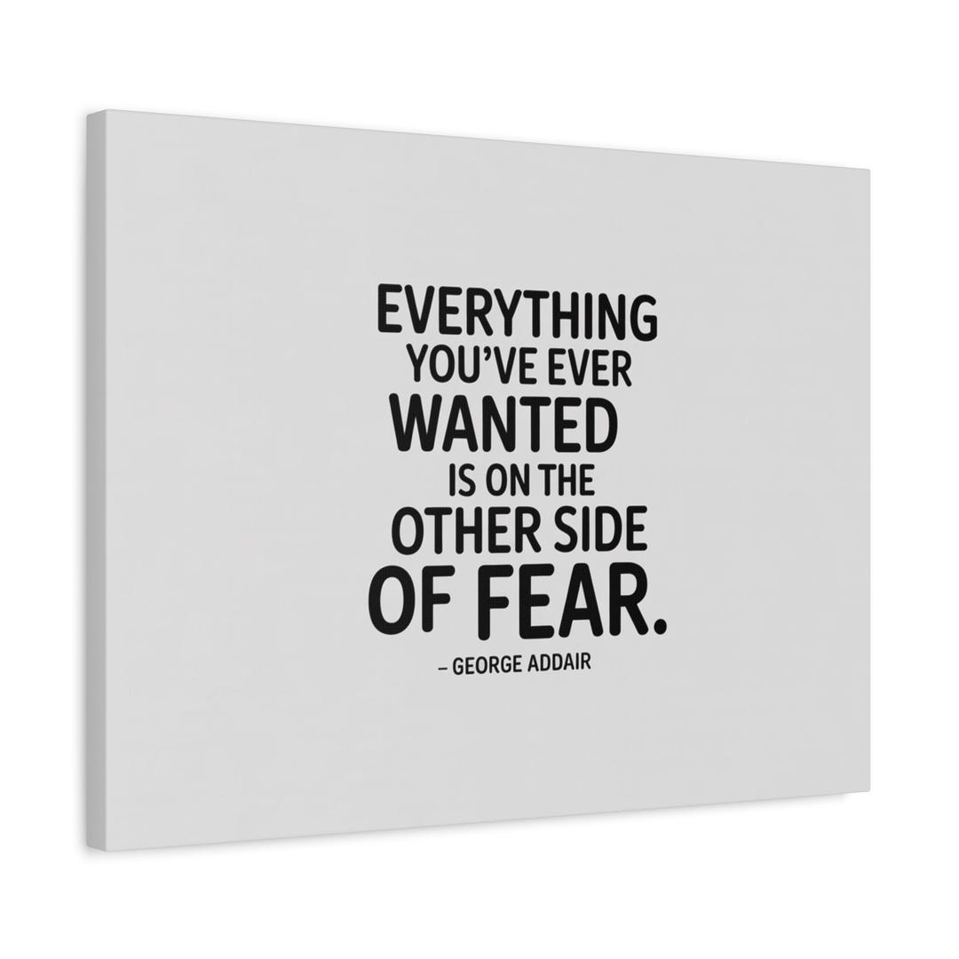 Inspirational Motivational Wall Art Canvas, Quote Decor, Home Office ...