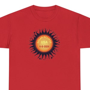 Total Solar Eclipse April 8, 2024, solar eclipse 2024 t-shirt, spring April 8, 2024, Eclipse Sun Moon, Astronomy Event, totality souvenir