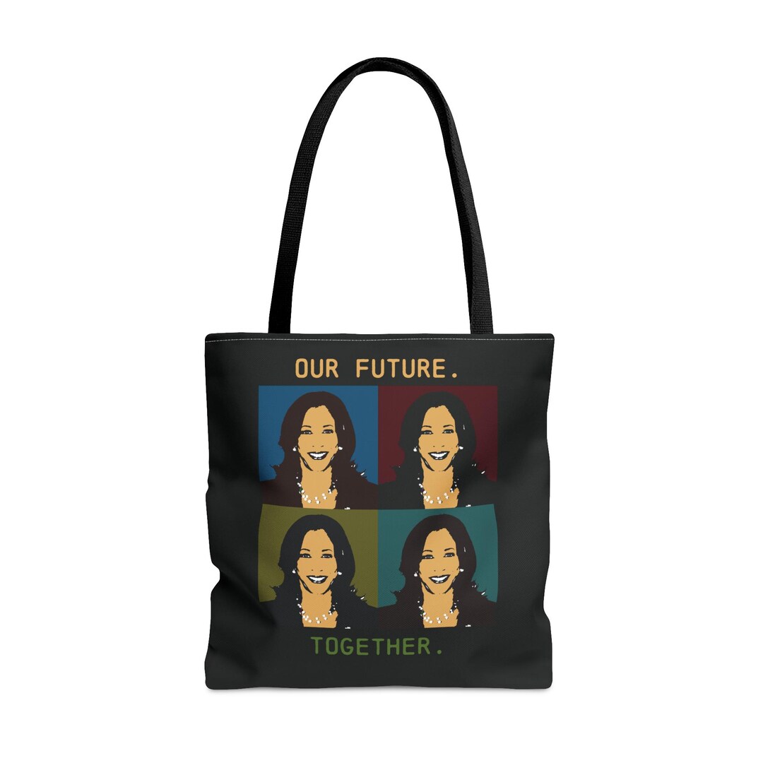 Navy Kamala, Biden and Obama Handbag Set