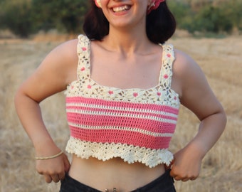 Crochet Crop Top