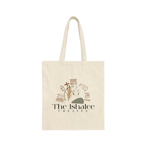 Cotton Canvas Tote Bag