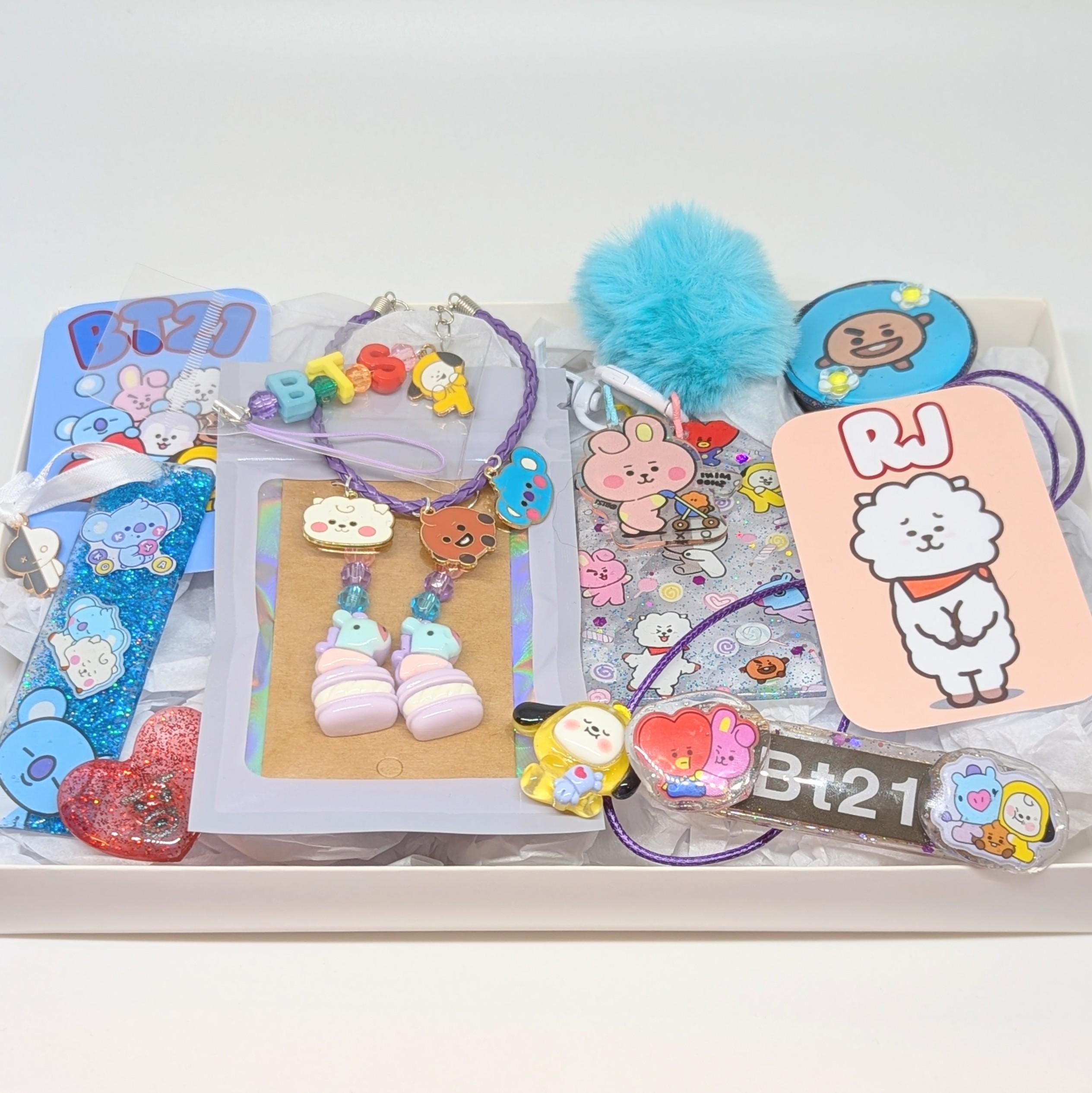 BT21 ブックマーク　バンダナ　セット BT21 ブックマーク バンダナ セット-正規販売店