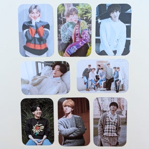 BTS Cozy Fanmade Photocards | BTS Gift for army, BTS Photocard Set, bts wearing sweaters, cozy bts fall