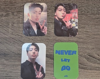 Jungkook Never Let Go Selcas Set of 4 Fanmade Photocards