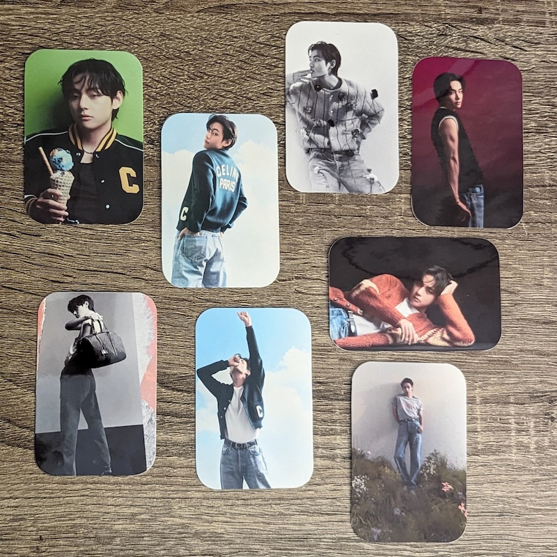 Taehyung Photocard - Etsy