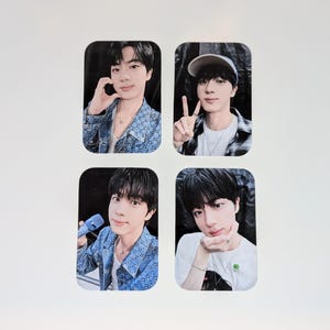 Btsのジンさんのphotocards！ BTS JIN Solo Album Happy Official Photocard JPFC POB JAPAN