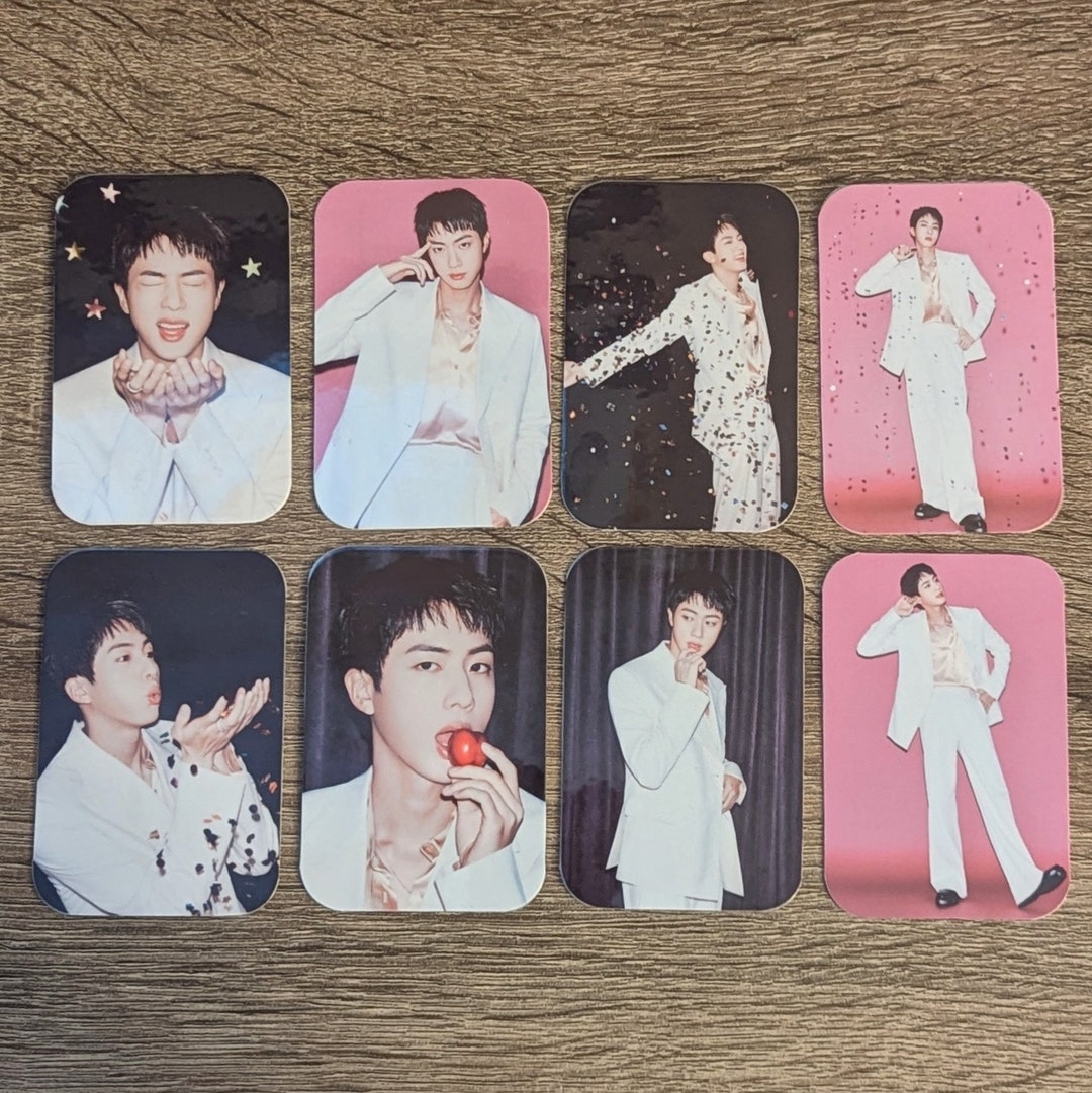 Btsのジンさんのphotocards！ Amazon.com : BTS JIN Special Photocard Set (60ea in box