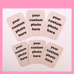 Jeu personnalisé de 6 cartes photo K-Pop