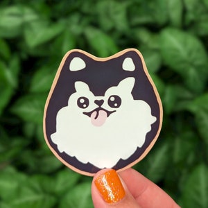 Yeontan Cookie Sticker | Taehyung BTS Yeontan Vinyl Sticker, Tannie, Gift for Armys, V Bias, Taehyung Bias, Layover Sticker