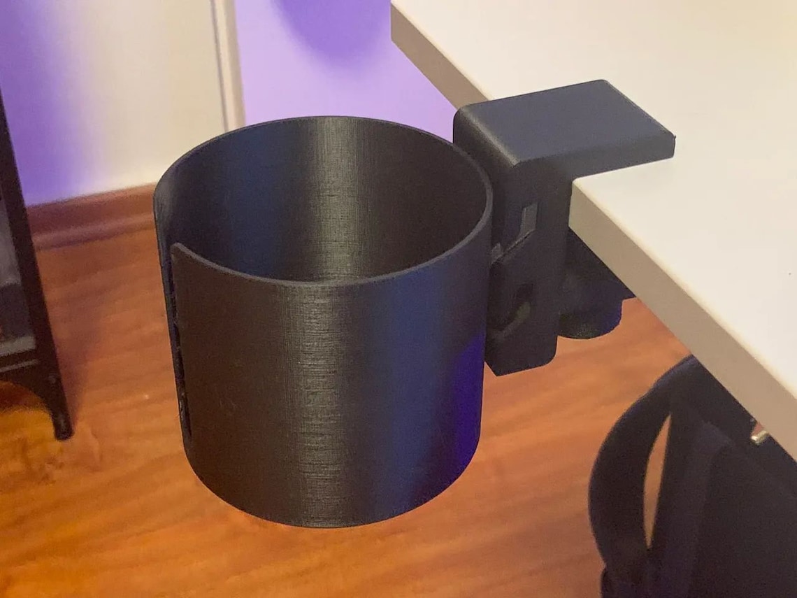 Table Clamp Cup Holder Etsy