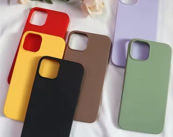 Candy Color Shockproof Silicone Phone Case Cover for iPhone