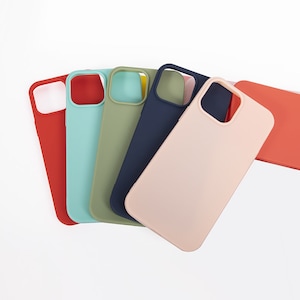 iPhone 14 Case - Silicone Full-Body Protective Phone Cover Soft Gel Rubber Case Protective Phone Cover 6.1 Inch ** Free Shipping **