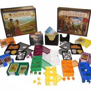 Wijnbouw Essential Edition + uitbreiding Toscane - bordspelbijlage
