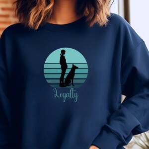 Loyal Dog Sweatshirt, Dog Mom Sweatshirt, Dog Mom Gift, Dog Mom Sweatshirt, Dog Mom shirt, Dog Mom Tee, Dog Mom Shirt for Women, Unisex
