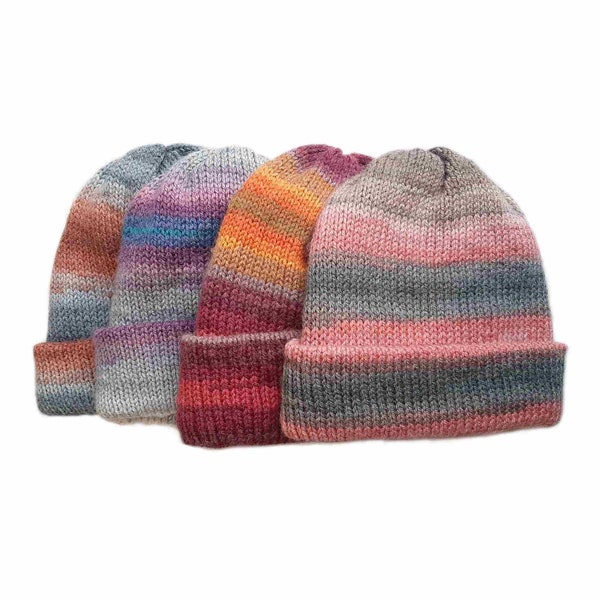 Bonnets multicolores