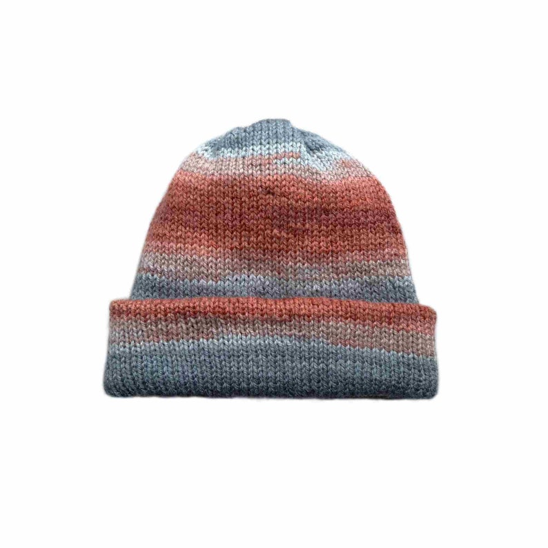 Bonnets multicolores Gris/Orange