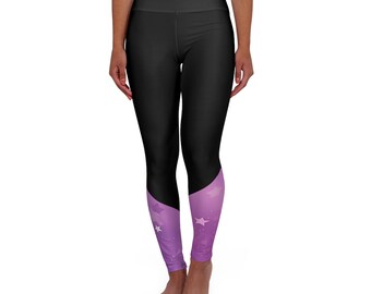 Yoga-Leggings mit hoher Taille (AOP)