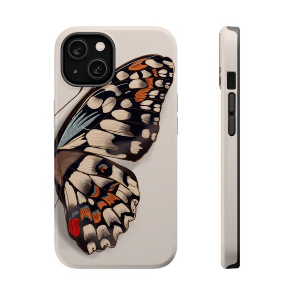 Butterfly Wing Phone Case, Butterflies Phone Cover, Wing Aesthetic, Vintage Butterfly Design, MagSafe, Flexi, Tough, Samsung, Pixel,