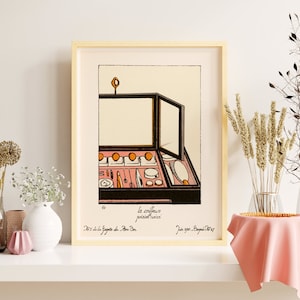 Downloadable Prints | Pink Bedroom Wall Art | Vintage French Home Decor | Beauty and Makeup Room Decor | DIY Wall Art | Printable Wall Art
