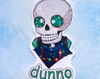 Dragon Age: The Veilguard Manfred "Dunno" holographic sticker