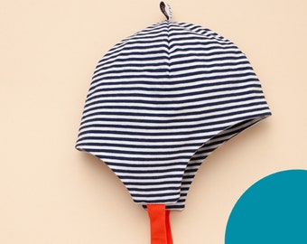 nuovo cappello per bambini I anche cappuccio I cappello unisex per bambini I cappello da pilota I cappello di transizione I bambino bambino I cotone I Berlino