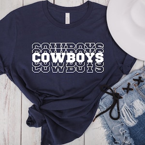 Dallas Cowboys Fußball SVG | Spieltag T-Shirt Design | Sofort Download