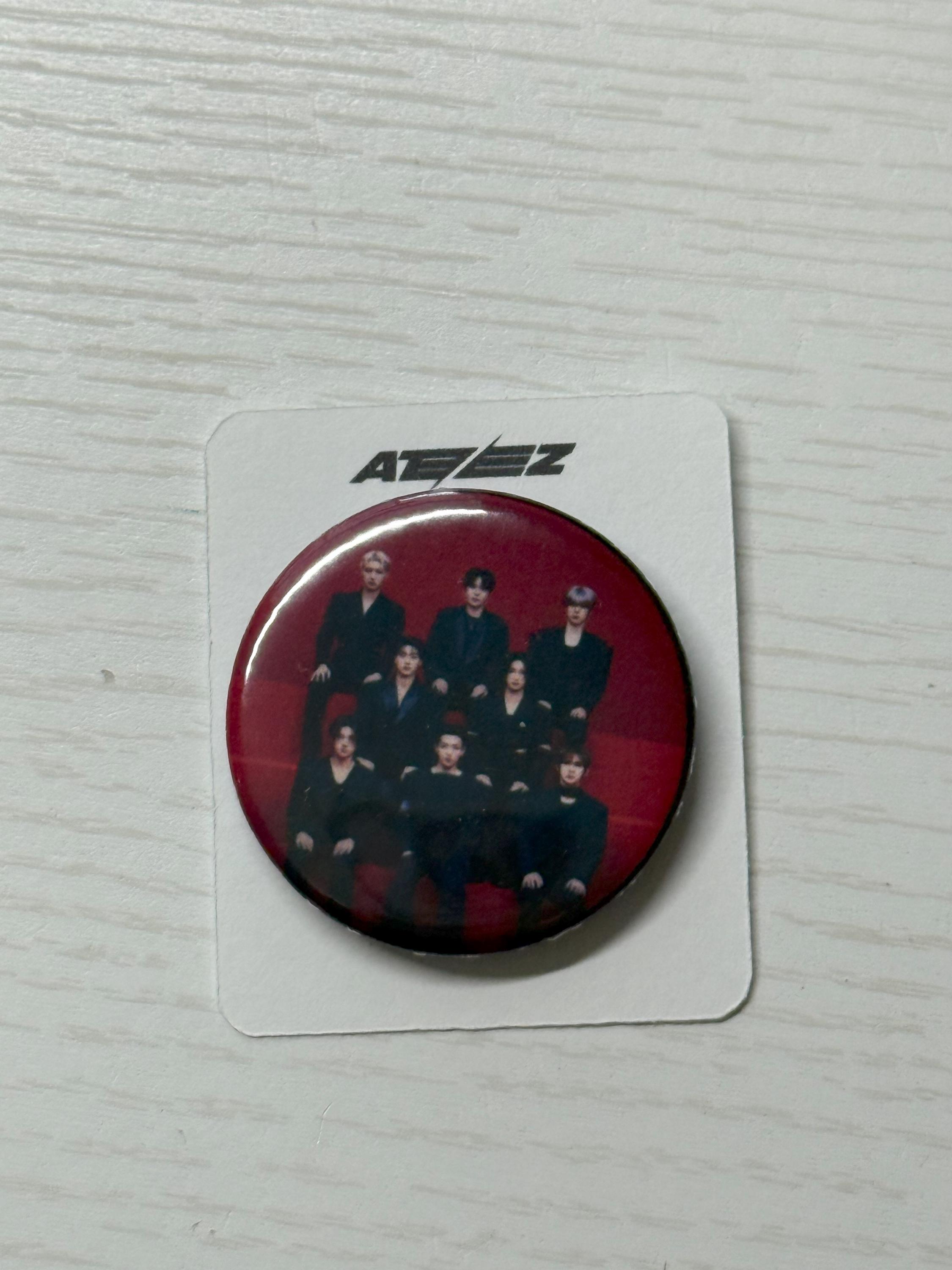 ATEEZ in Your Fantasy Album Buttons | K-pop Pinback Badges | Fan Merch ...