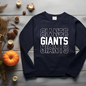 NY Giants Sweater SVG: Football Team T-Shirt Design (Instant Download)
