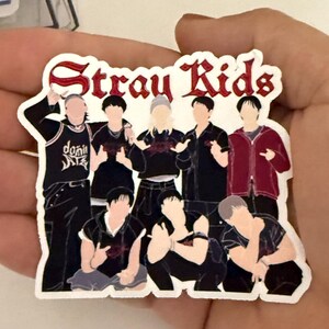 Stray Kids Faceless Art "DominATE", "KARMA", & "Do It" Waterproof stickers, K-POP merch! image 3