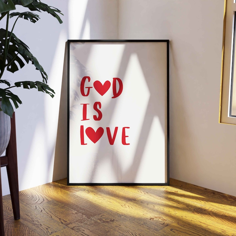 Minimalist Christian Wall Art Set of 3 Prints, Bible Scripture Poster ...