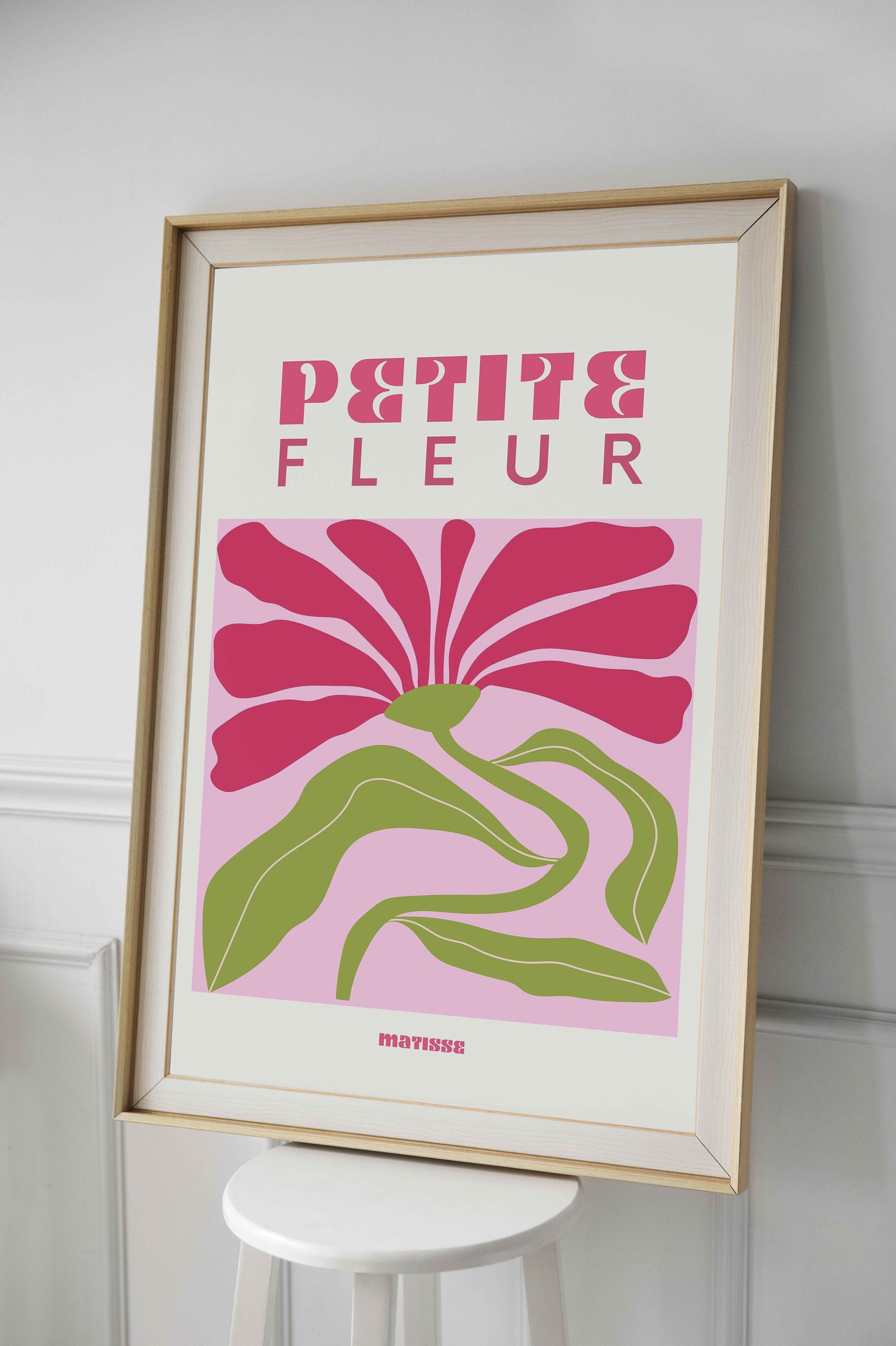 Matisse Flower Print Keith Haring Wall Art Set of 3, Henri Matisse ...
