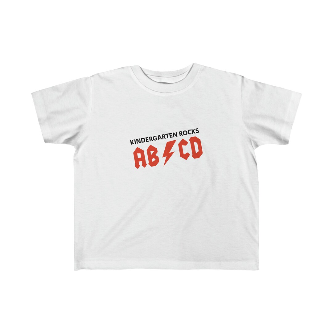 Toddler's Funny AC/DC Tee - Etsy