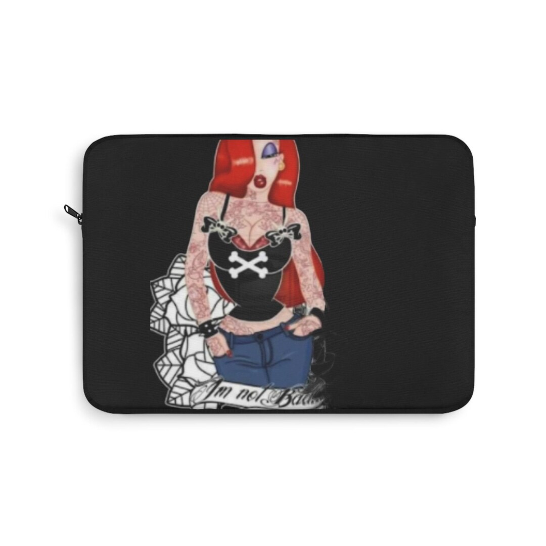 Punk Rock Jessica Rabbit Laptop Bag,alternative Cartoon Graphic Shirt ...