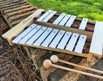 Metallophone with 15 keys - 432Hz - Xylophone - Carillon - Glockenspiel - Music therapy - Holistic and healing therapies - Meditation