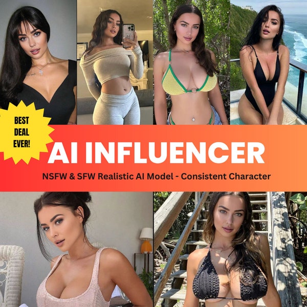 NEW AI Influencer Commission | Instagram Reels & Tiktok Maker | Ai Instagram Model | AI Virtual Influencer | Free Ai Influencer Maker Bundle