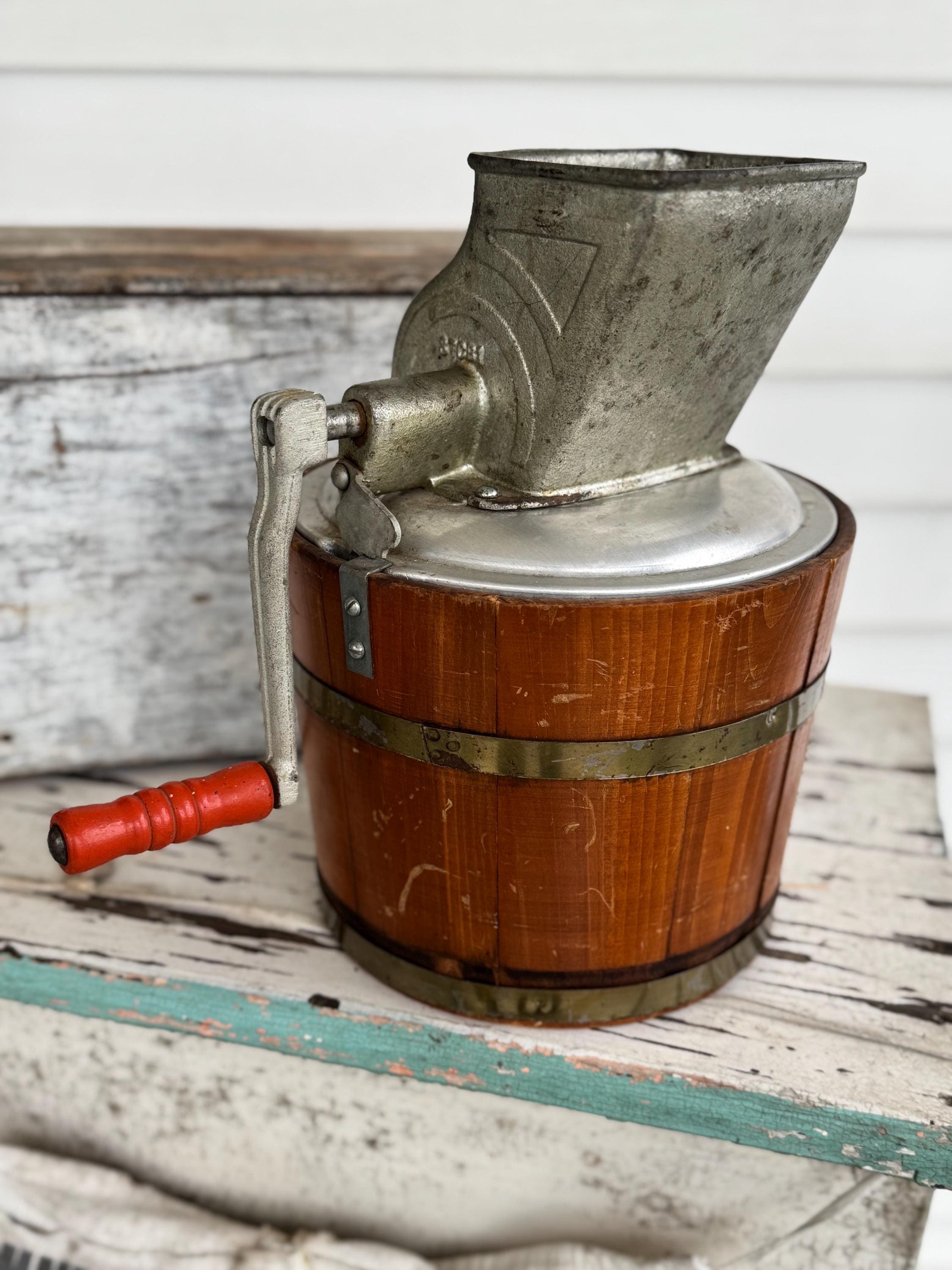 Vintage Hand Crank Ice Crusher - Etsy