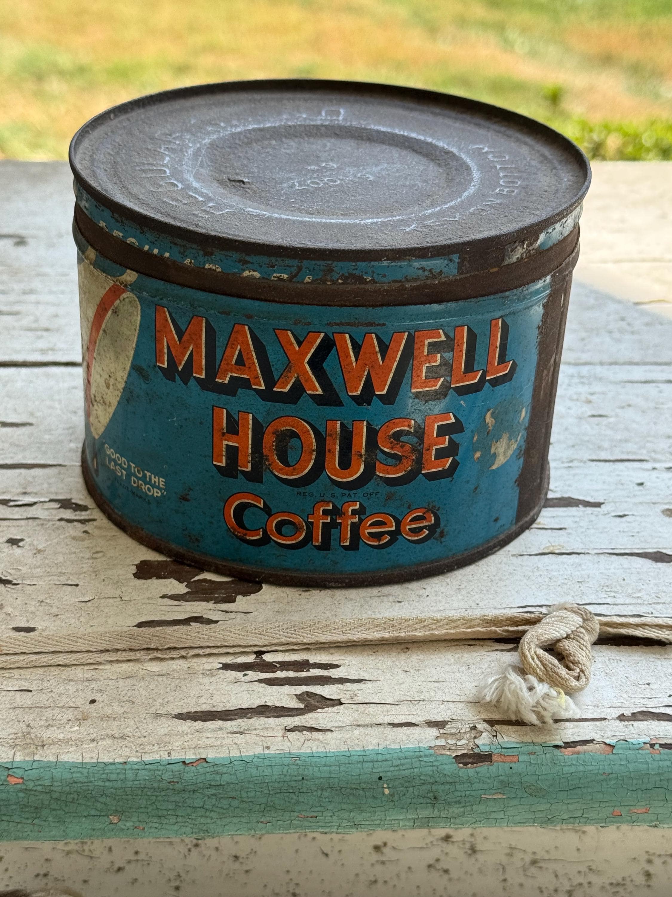 Maxwell House Coffee Can - Etsy