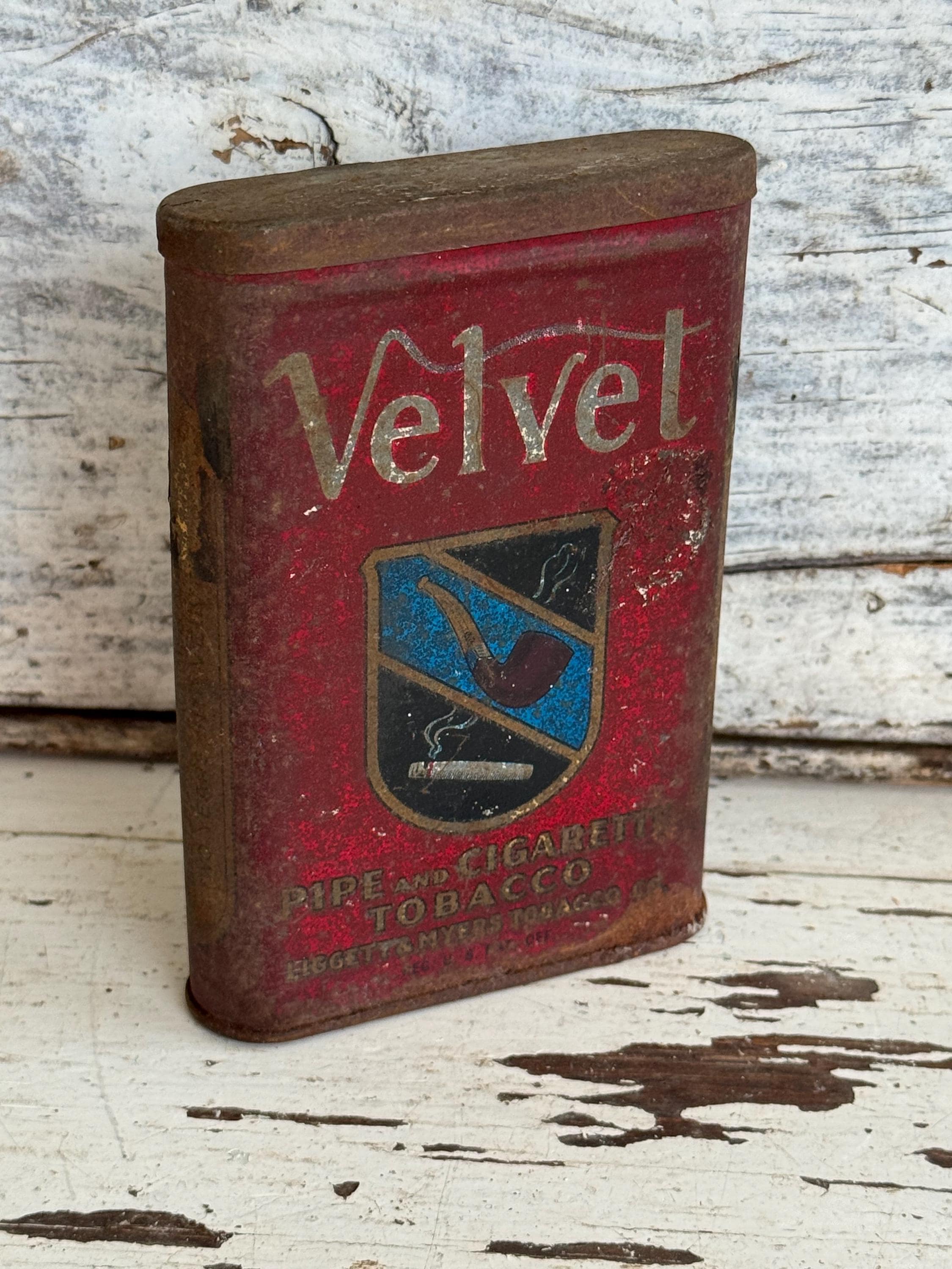 rusted tobacco tin Rusty Tobacco Tin