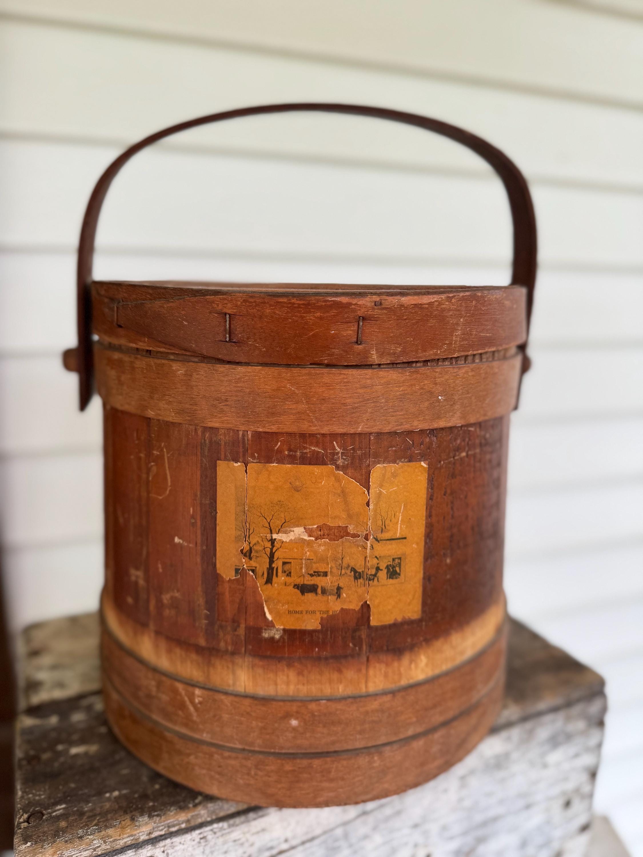 Antique Sugar Firkin - Etsy