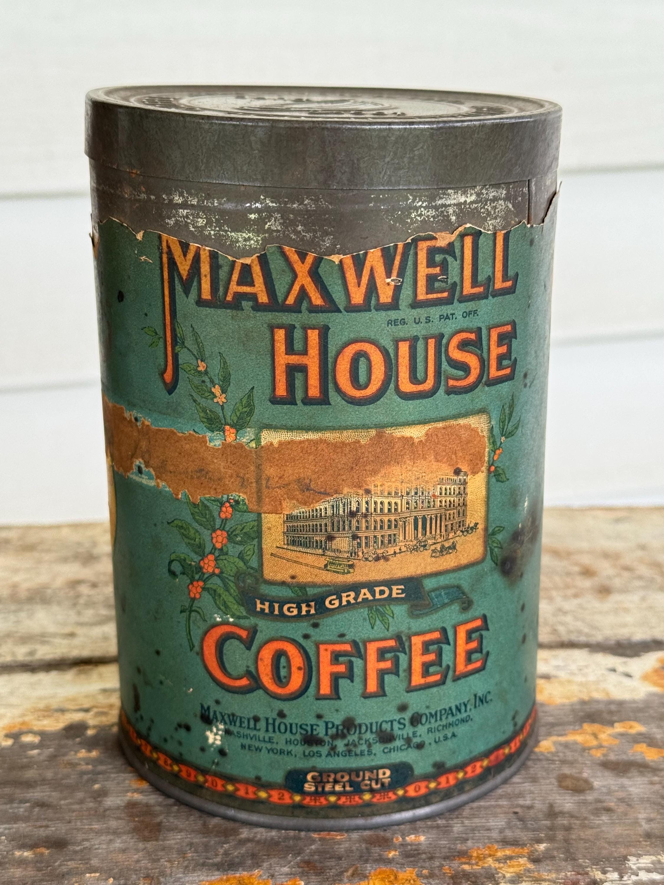 Maxwell House Coffee Label - Etsy