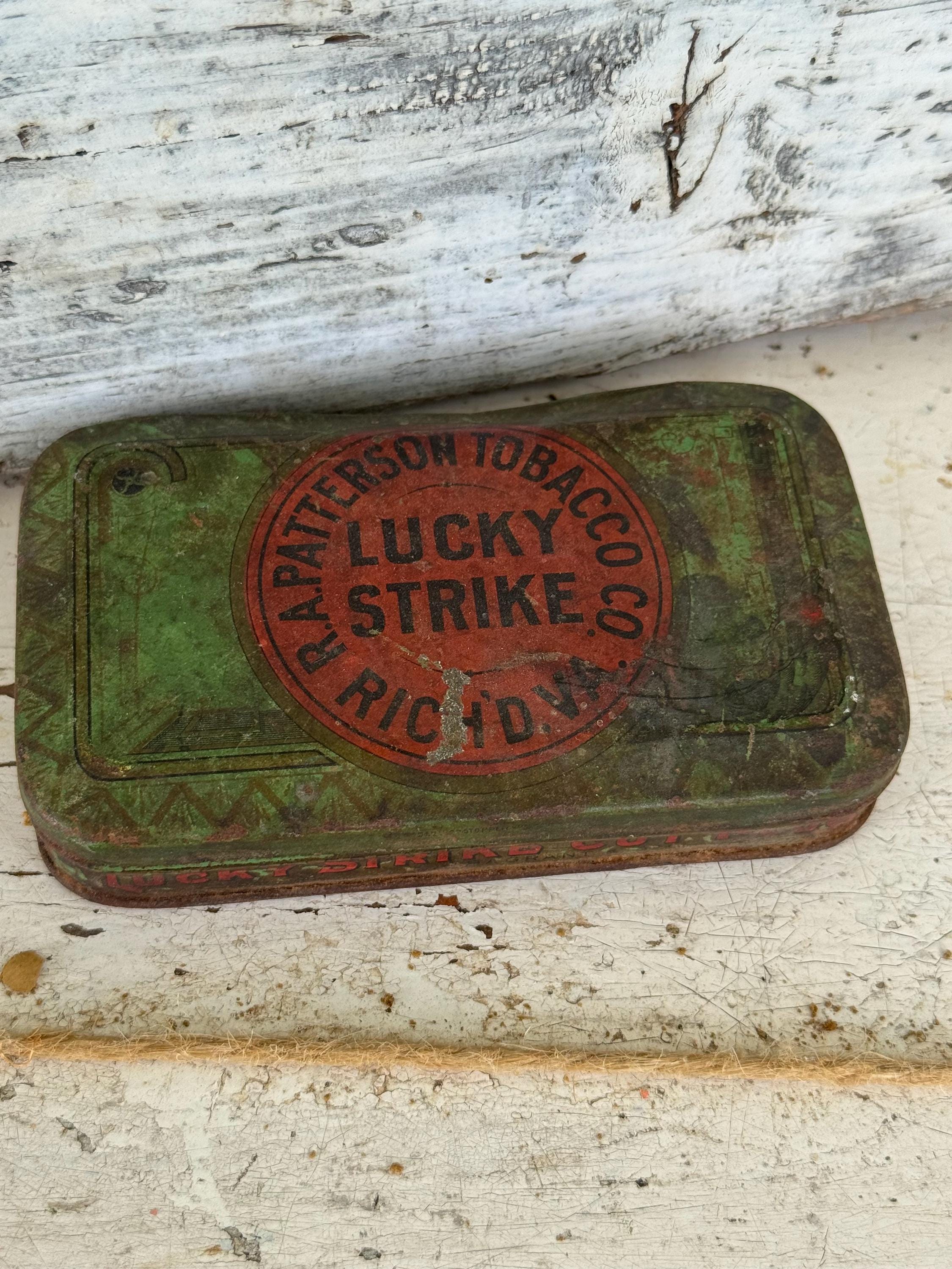 Lucky Strike Metal Box - Etsy