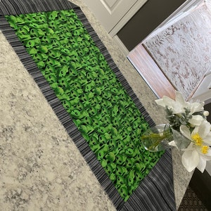 Alien theme table runner
