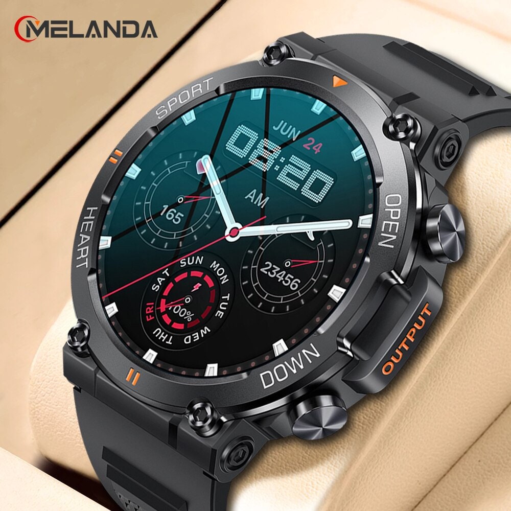 Comprar MELANDA Moda Mujer Reloj Inteligente Dial Personalizado Pantalla  Táctil Completa IP68 Reloj Inteligente Impermeable para Mujer Pulsera  Preciosa Monitor de Ritmo Cardíaco