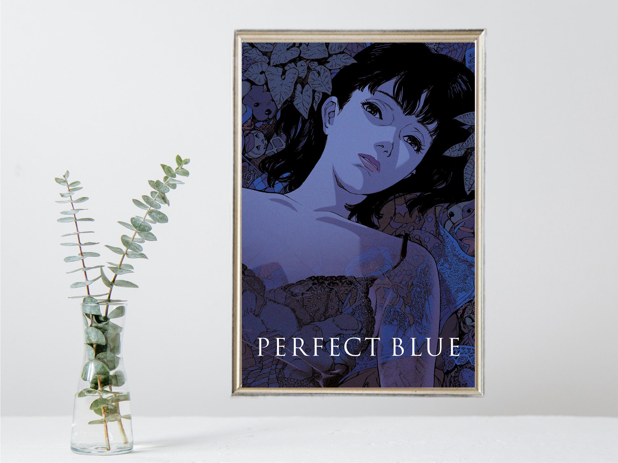 Perfect Blue Movie Poster, Anime Posters Vintage