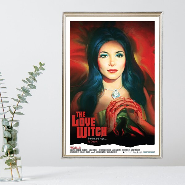 The Love Witch Movie Poster- Vintage Movie Poster - Limited Edition Collectible - Film Memorabilia