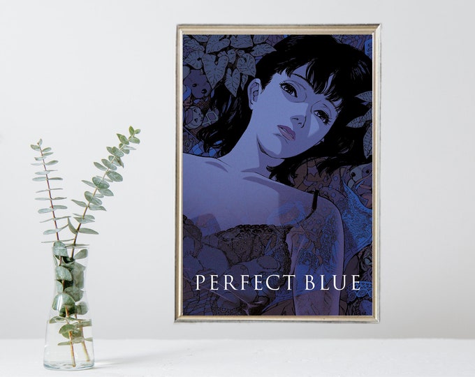 Perfect Blue Movie Poster- Vintage Movie Poster - Limited Edition Collectible - Film Memorabilia