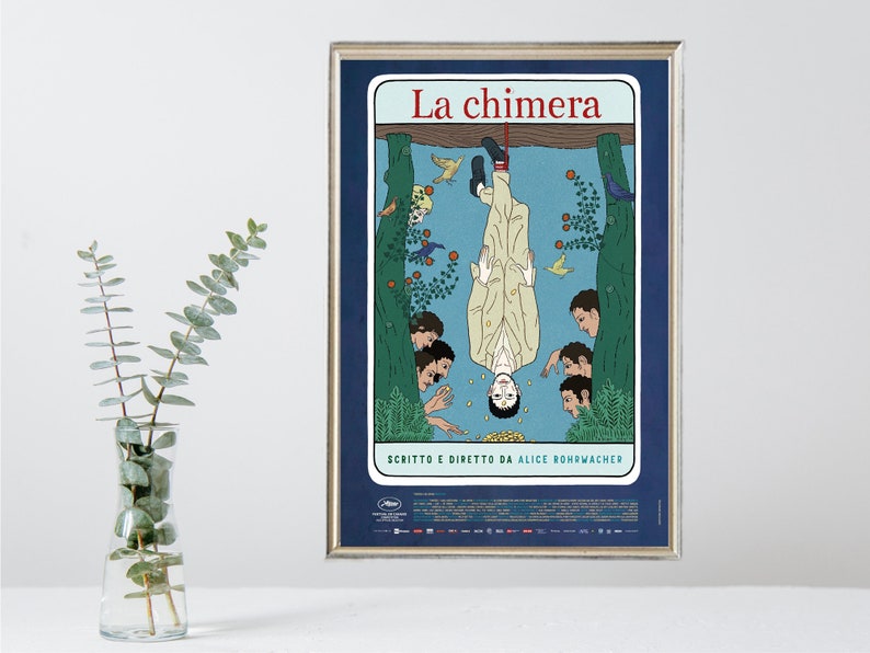 Poster del film La Chimera Poster del film vintage Edizione limitata da collezione Cimeli del film 1# poster
